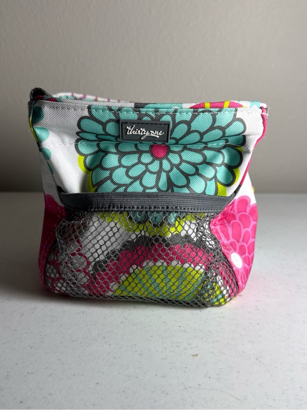 Thirty-One Littles Carry All Caddy Apple Blossom Tote Mini Storage Organization